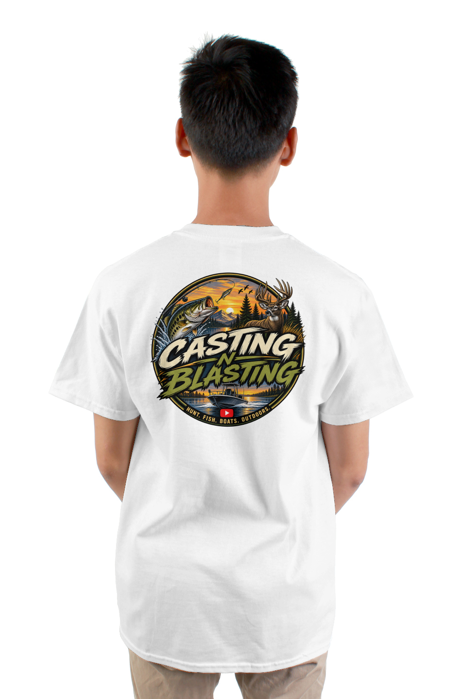 White - Earth Tone Signature Tee