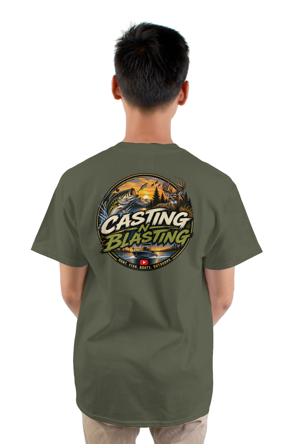 Military Green - Earth Tone Signature Tee