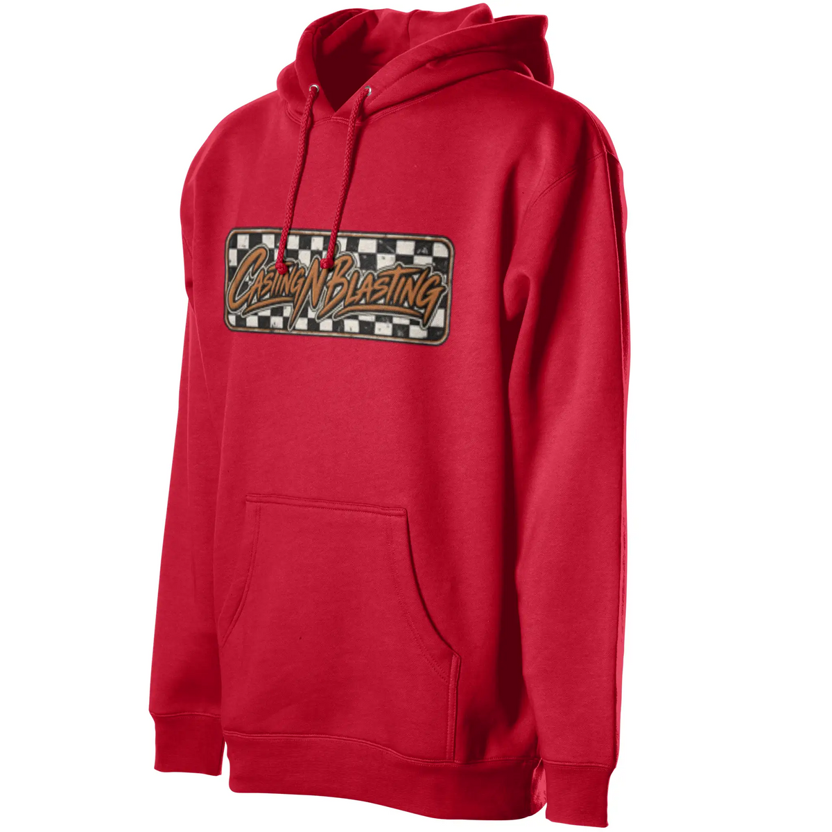 Red - Women 39 s Checkered CB Hoodie