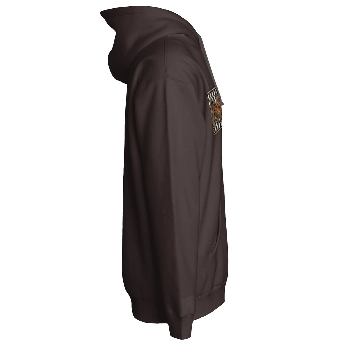 Dark Chocolate -Women 39 s Checkered CB Hoodie