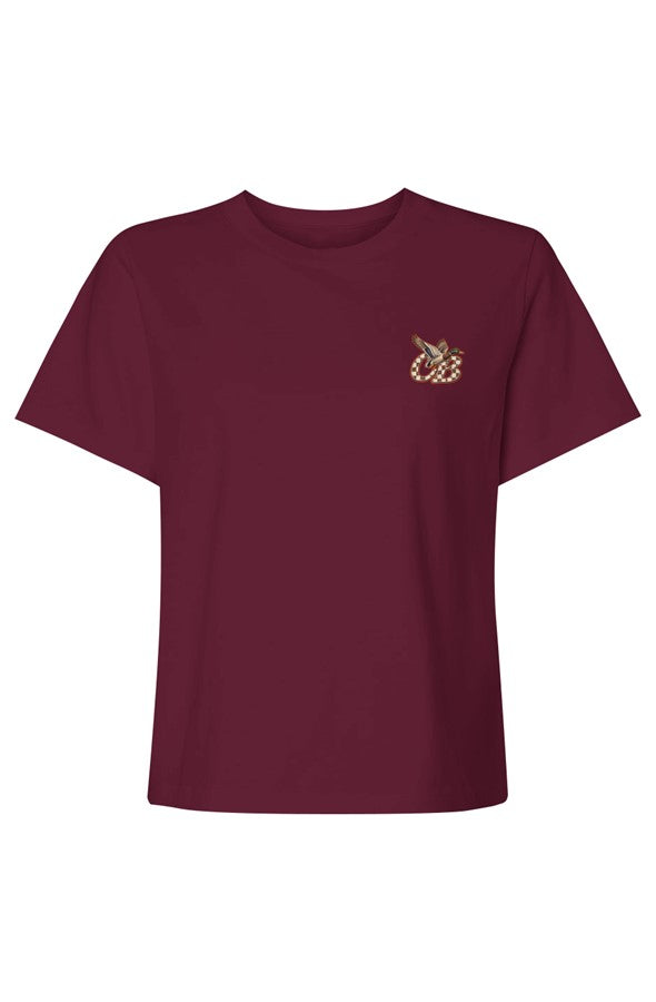 Maroon - Women 39 s CB Mallard Tee
