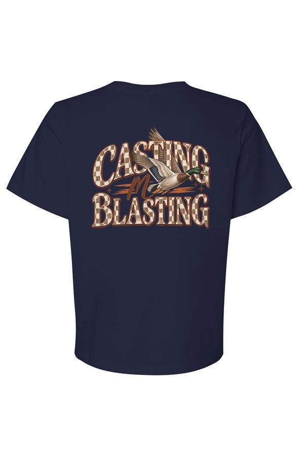 Navy - Women 39 s CB Mallard Tee
