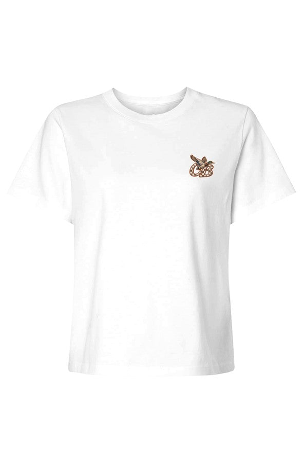 White - Women 39 s CB Mallard Tee