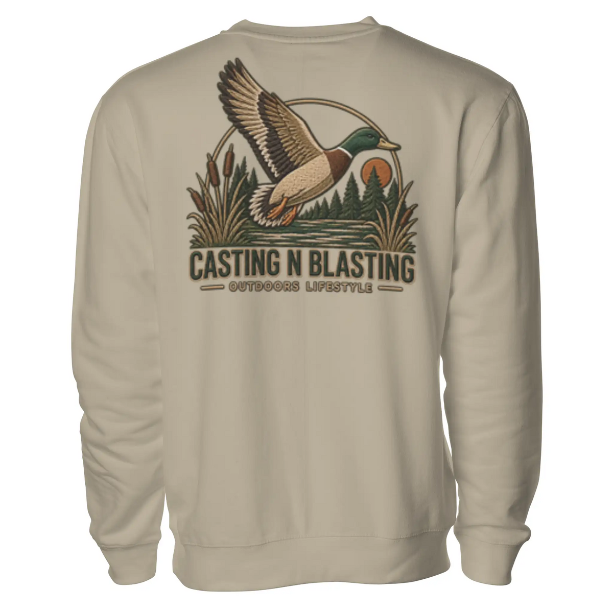 Sand - Women 39 s CB Mallard Crewneck