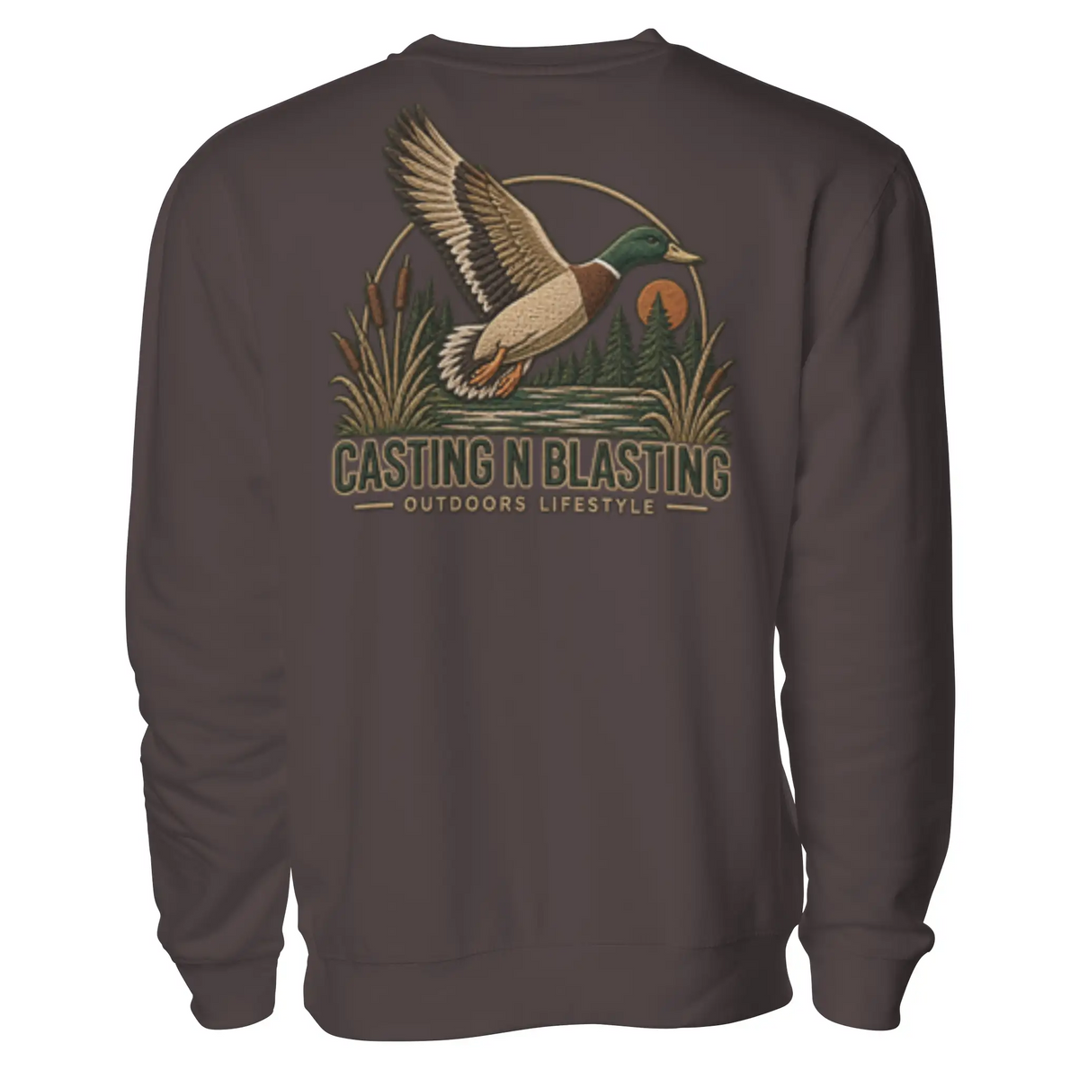 Dark Chocolate - Women 39 s CB Mallard Crewneck