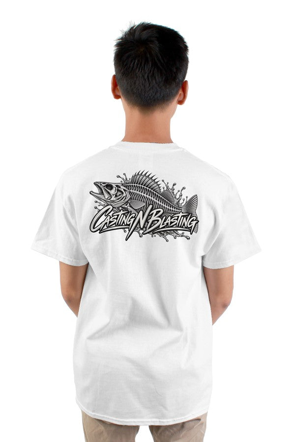 White - Men 39 s Walleye Shirt
