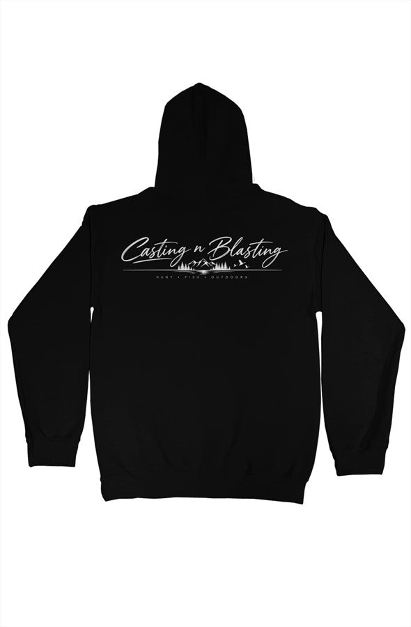 Black - gildan pullover hoody