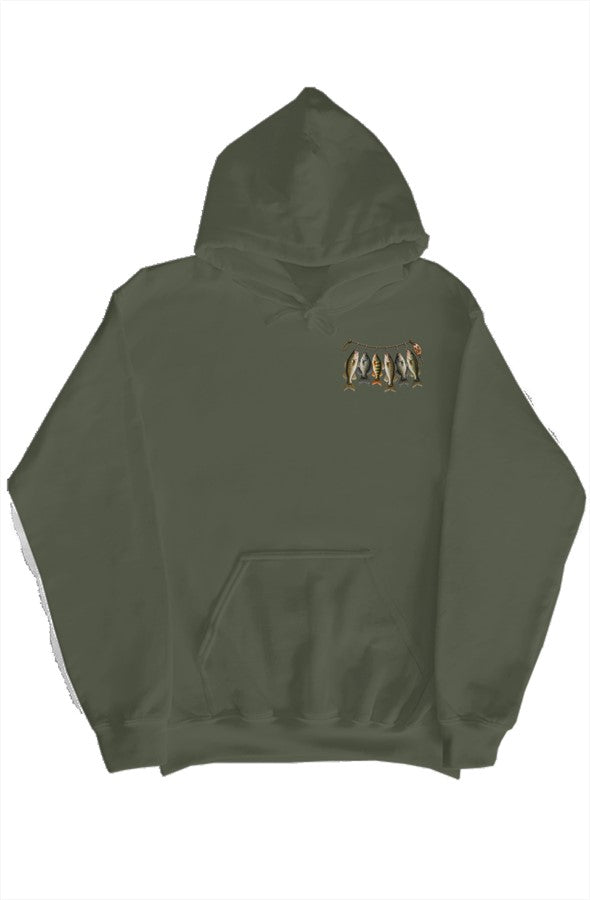 Military Green - gildan pullover hoody