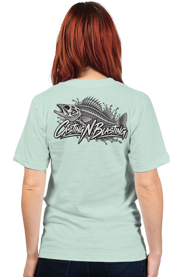 Mint - Women's Skeleton T-shirt