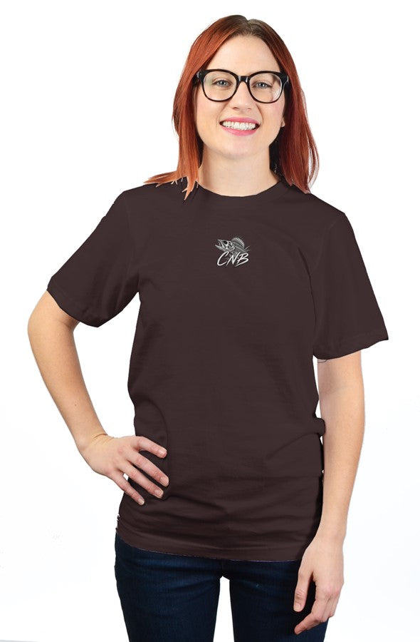 Oxblood Black - Women's Skeleton T-shirt