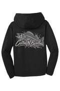 Black - Women' Fleece Hooded Pullover