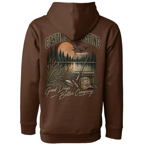 Brown - independent pullover hoody