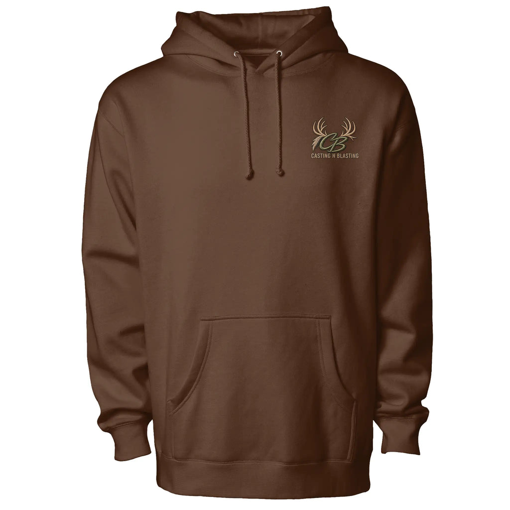 Brown - independent pullover hoody