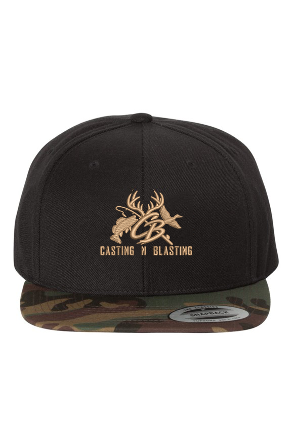 Black Camo CB Premium Snapback